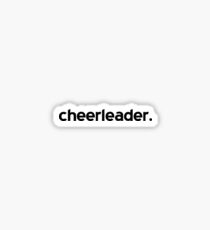 Cheerleader Sticker