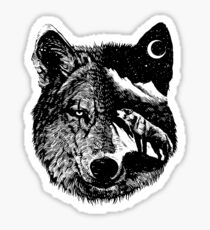 Nachtwolf Sticker