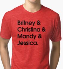 Early 00's Pop Girls Tri-blend T-Shirt