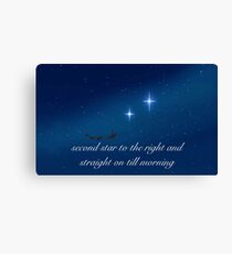 Off To Neverland Canvas Print