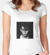 Johnny Depp Women's Fitted Scoop T-Shirt
