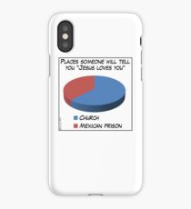 Humor: Jesus Loves You iPhone Case/Skin