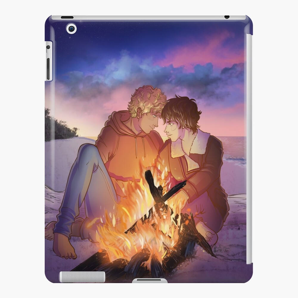 Bonfire Heart A Solangelo Fan Art Ipad Case Skin By