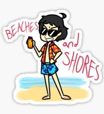 Beaches & Shores Sticker