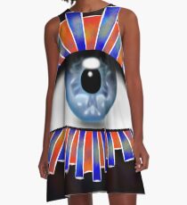 Globellium V1 - an eye on you A-Line Dress