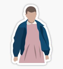 Stranger Things Eleven El Minimalist Sticker