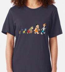 Hanna Barbera Evolution Slim Fit T-Shirt