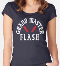 Grandmaster Flash Women's Fitted Scoop T-Shirt