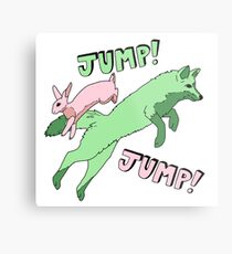 Jump! Jump! Metal Print