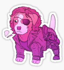 KURT RUSSELL TERRIER - ESCAPE FROM NEW YORK Sticker