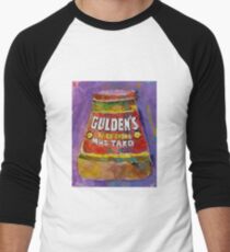 Gulden's Spicy Brown Mustard Men's Baseball Âľ T-Shirt