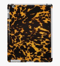 polierter Schildpatt Art Deco Telefonkasten iPad-Hülle & Klebefolie
