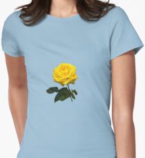 Yellow Rose Women's Fitted T-Shirt