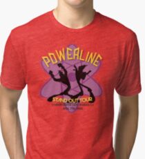Vintage Powerline Concert Logo - A Goofy Movie Tri-blend T-Shirt