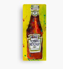 Heinz tomato Ketchup - Deli, kitchen art Canvas Print