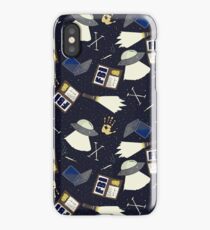 x-files print iPhone Case/Skin