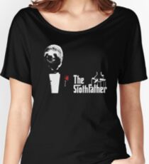 Sloth - The Slothfather godfather parody mashup Women's Relaxed Fit T-Shirt