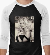 anna nicole smith guess ad Men's Baseball ¾ T-Shirt