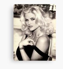 anna nicole smith guess ad Canvas Print