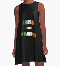 irish and drunk A-Line Dress