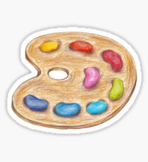 art palette Sticker