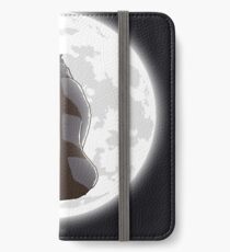 Yip Yip ins Mondlicht iPhone Flip-Case/Hülle/Klebefolie