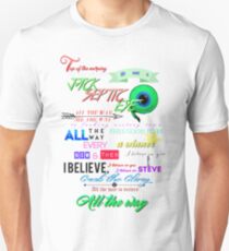 All the Way Jacksepticeye lyrics Unisex T-Shirt