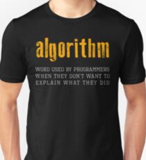 Programmer - Algorithm Unisex T-Shirt