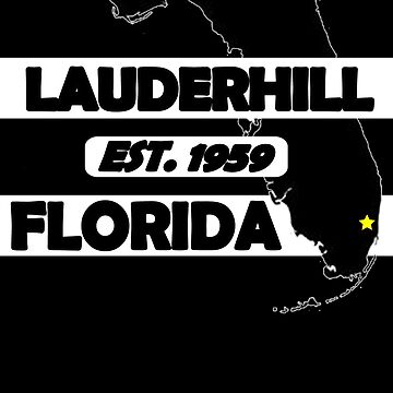 Artwork thumbnail, LAUDERHILL, FLORIDA EST. 1959 by Mbranco