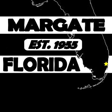 Artwork thumbnail, MARGATE, FLORIDA EST. 1955 by Mbranco