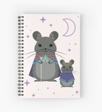 Chinchilla Mage Spiral Notebook