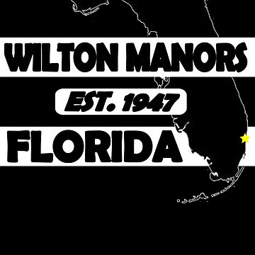 Artwork thumbnail, WILTON MANORS, FLORIDA EST. 1947 by Mbranco