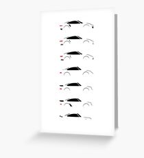 Turbo Sports Car History Greeting Card