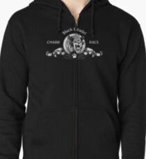 Charr GW2 Black Citadel Zipped Hoodie