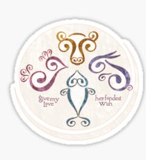 Bird Bear Hare Fish Sticker
