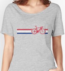 Bike Stripes British National Road Race v2 Women's Relaxed Fit T-Shirt