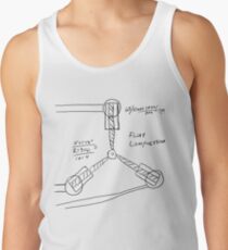 Flux Capacitor Drawing Tank Top