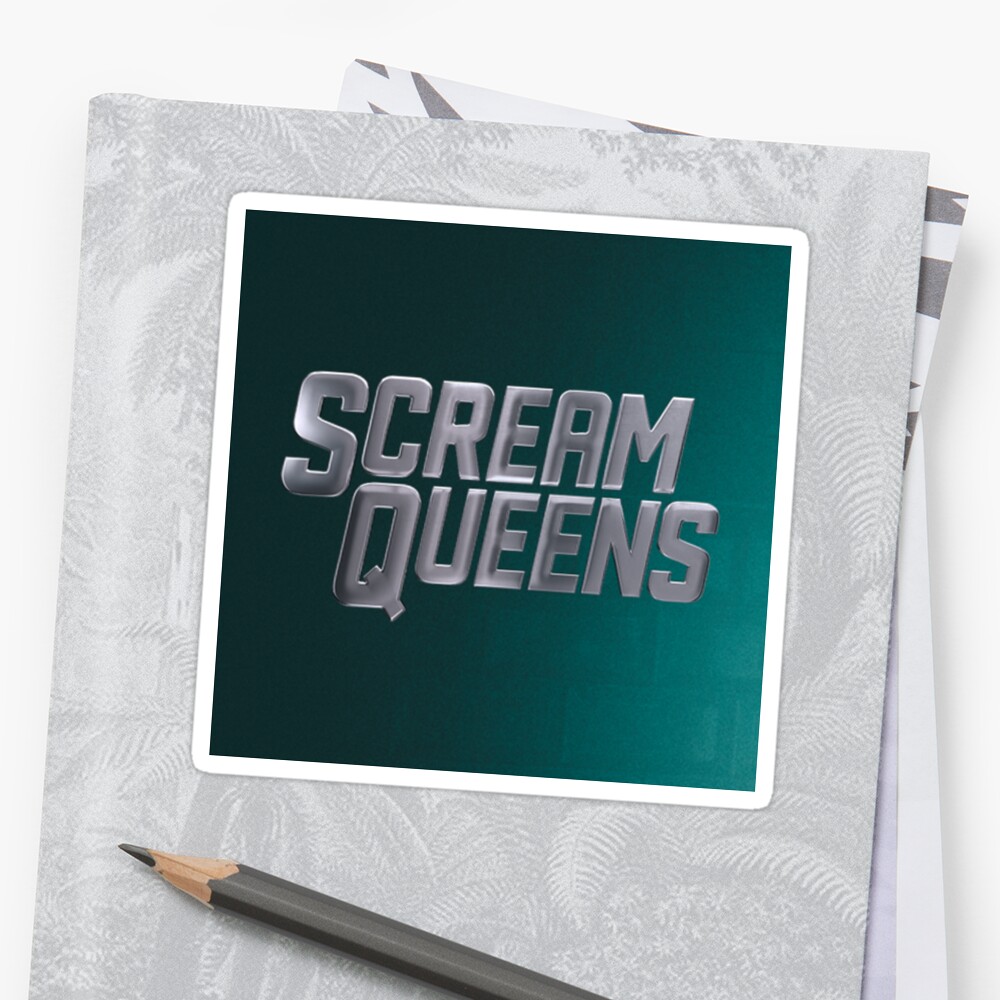 "Scream Queens Logo (Season 2)" Stickers By Sergiano | Redbubble