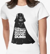 Dark Helmet - Fan art Women's Fitted T-Shirt