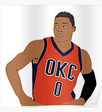 Russell Westbrook Drawing: Posters | Redbubble | Redbubble