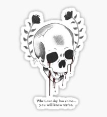 You Will Know Terror Sticker