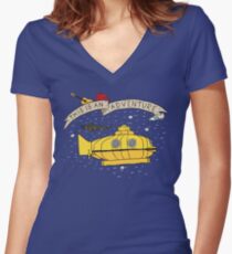 This Is An Adventure Women's Fitted V-Neck T-Shirt