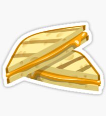Glitch Food grilled cheese Sticker