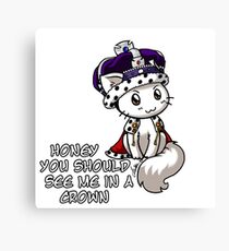 Meowriarty Canvas Print
