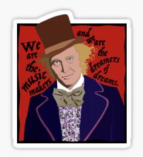 Dreamers of dreams Sticker