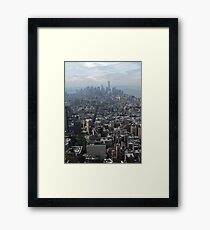 New York Rooftops Framed Print
