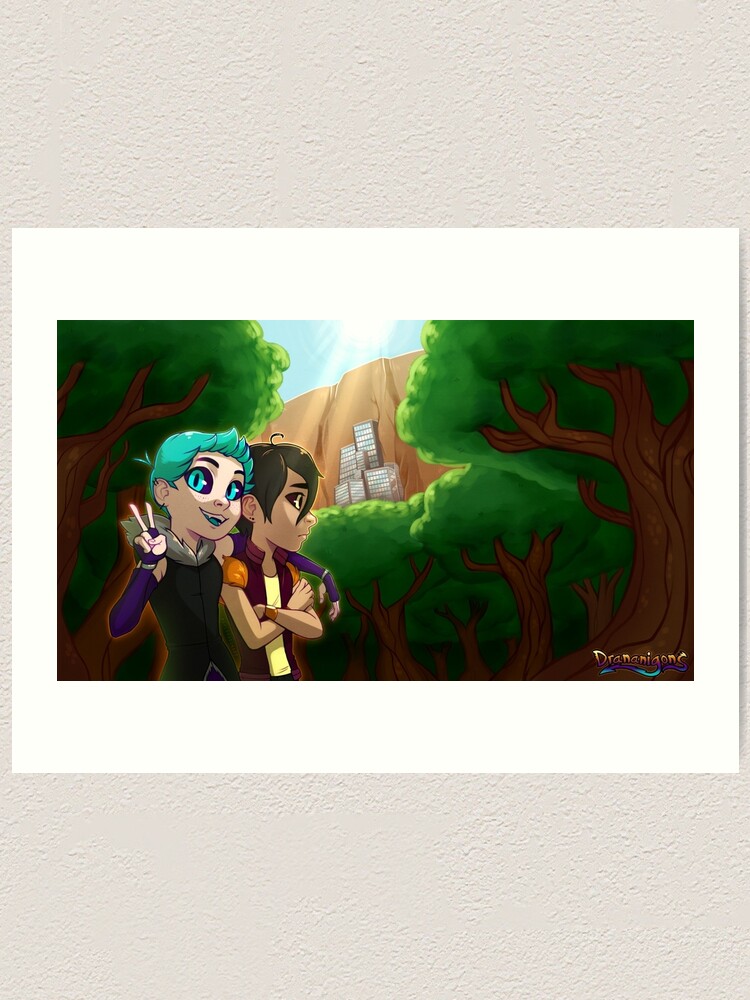 Forest Banner Art Print By Prpldragon Redbubble