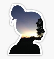 Silhouette Photogrphy Sticker