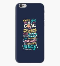 Increase Awesome, Decrease Suck iPhone Case