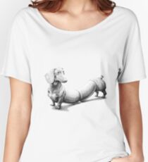 sausage dog Women's Relaxed Fit T-Shirt